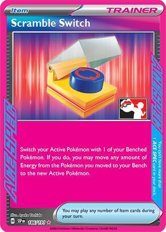 Surging Sparks Scramble Switch [Prize-Pack] Pokémon card